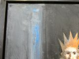un tableau représentant un homme coiffé d'une couronne