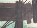 a picture of a painting of a boat in the water