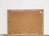 a picture of a wooden box that is sitting on a table