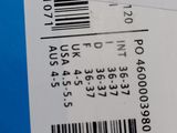 a close up of a barcode on the back of a cell phone