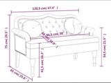 the dimensions of a sofa with a pillow on top of it
