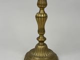 bougeoirs en laiton ancien, lot de 2