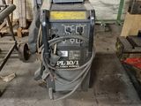 a machine that is sitting in a garage