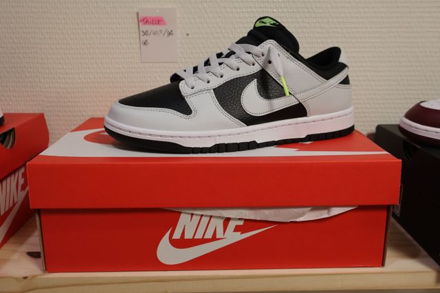 NIKE – Paire de basquets DUNK LOW. Taille : 40.5. Neuf. Possibili...