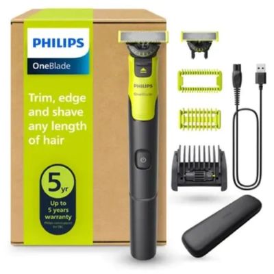Philips OneBlade : taillez, affinez et rasez les cheveux de toutes longueurs