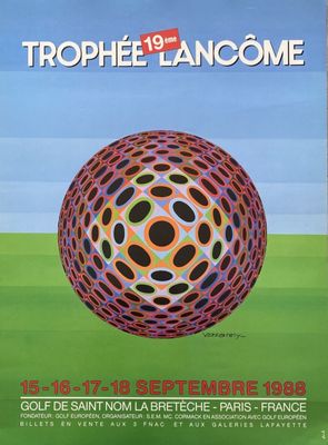 Victor Vasarely - Trophée Lancôme, 1988
