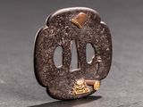 a small metal object that is on a table