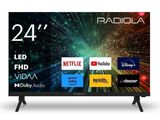 une télévision à écran plat proposant un large choix de chaînes en streaming