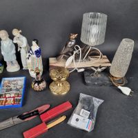 Manette : lot d'objets en carton comprenant veilleuse de sty… (photo 3)
