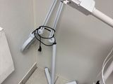 a lamp that is sitting on top of a table