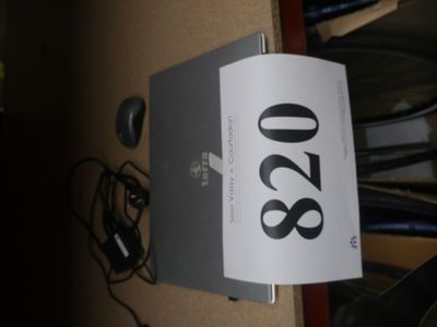 a box with a number on it sitting on a table