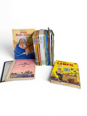 Lot de bandes dessinées : Claire Bretécher ; Sœur Marie-Thér…
