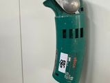 an image of a green and yellow hand held tool