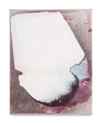 an image of a painting of a toilet with a white seat