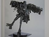a book with a picture of a robot on it