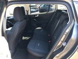 the back seat of a car with the back seats folded down