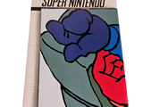 a book with a picture of a super nintendo character on it