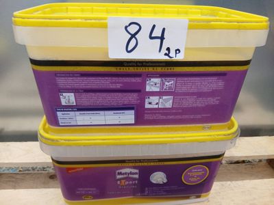 Lot de 2 seaux de colle Metylan Expert Granulés – Colle prof…