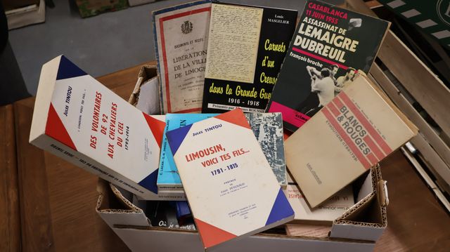 Lot de livres sur le régionalisme limousin, Limoges dans l’histoi...