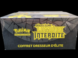 the box of the card game has a black and yellow logo on it