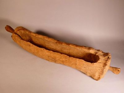 Grand tambour à fente « Koro », DOGON, Mali.