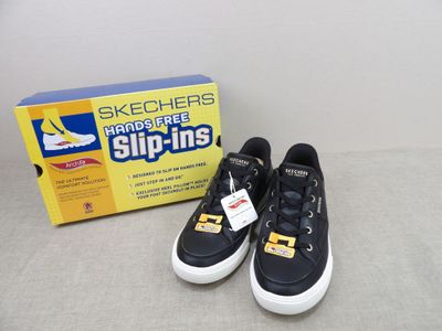 Baskets Skechers Slip-Ins neuves, noir et blanc
