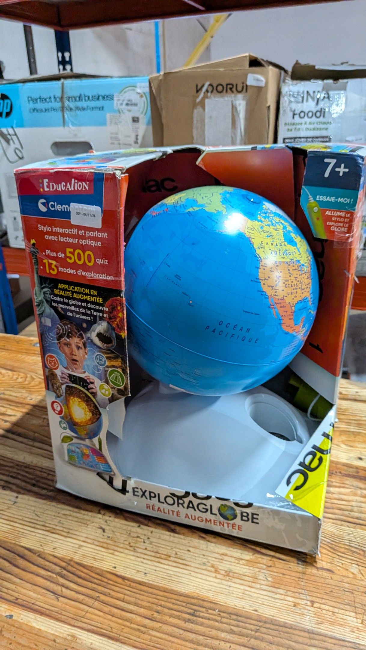 GLOBE EDUCATIF CLEMENTONI - TVA RECUPERABLE