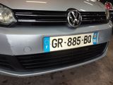 a close up of a car with a license plate on it
