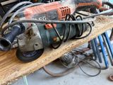 many tools that are sitting on a wooden table
