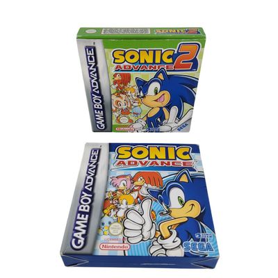 Nintendo - Game Boy Advance - Lot de 2 jeux : Sonic Advance, Sonic Adv - Photo 1