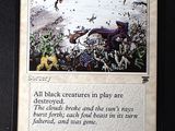 a picture of a card with a picture of a dragon and a dragon