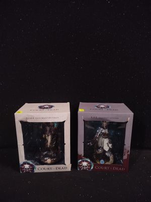 Lot de 2 figurines court of the dead - 2 modèles