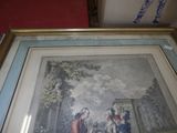 une image d'un tableau sur le mur d'une pièce