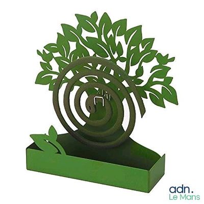 a paper sculpture of a tree with a bird on it