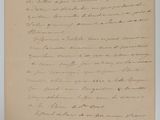 une lettre manuscrite adressée à une autre personne
