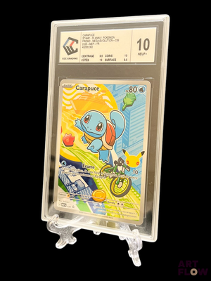 a picture of a pokemon trading card in a plastic holder