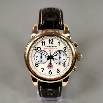 CHOPARD. Montre bracelet homme chronographe, à mouvement aut…