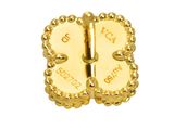 an image of a close up of a gold buckle on a white background