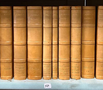 de nombreux livres sur une étagère dans une bibliothèque