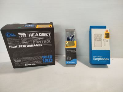 Lot de 3 - CSL SENNHEISER XIAOMI - Casques et écouteurs - Bl…