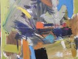 a picture of a painting that is being displayed on a table