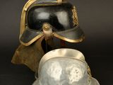 helmet and helmet of a soldier of the french army of the second world war