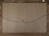an image of a picture of a piece of wood with wires attached to it