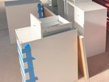 plusieurs meubles qui ont été assemblés