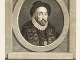 portrait d'un homme barbu et coiffé d'un chapeau, dans un cadre