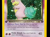 une image représentant une carte Pokémon sur laquelle figurent une grenouille et une autre grenouille