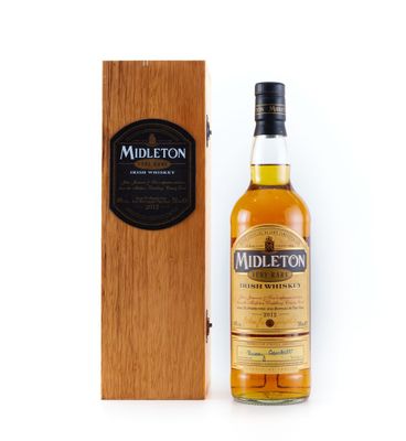 Whisky single malt Middleton avec coffret en bois