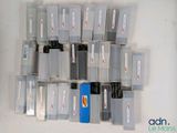 a lot of batteries that are sitting on a table