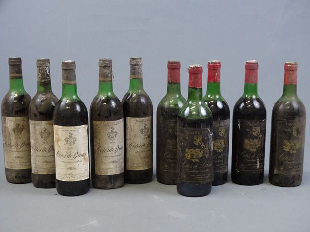 CÔTES DE DURAS, MEB par les producteurs réunis, 5 bouteilles de 1...