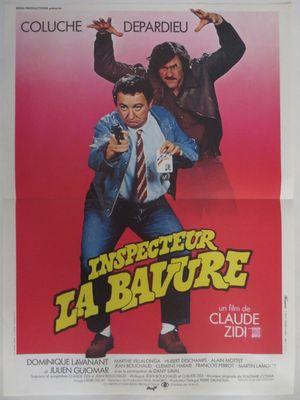 une affiche de cinéma pour « L'Inspecteur La Bauvre »